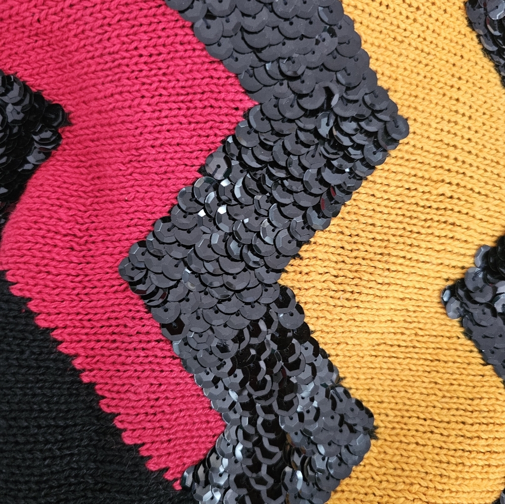 All Points By Reference Point Sequin Zigzag Sweat… - image 6